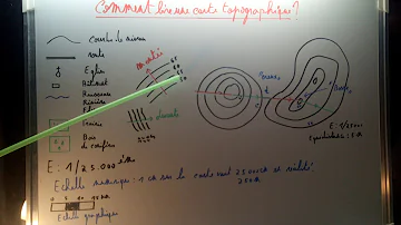 Comment bien lire une carte topographique ?