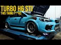 Turbo h6 subaru wrx sti hits the dyno best dyno session yet