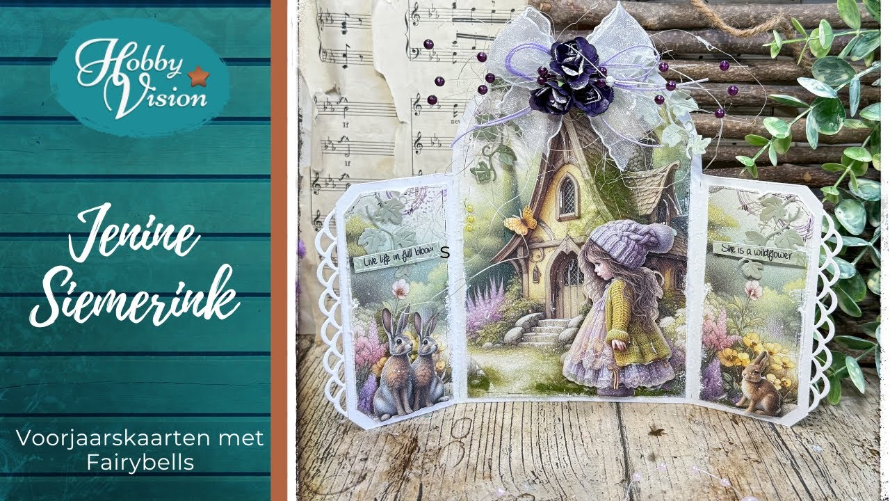 FBLive - 01-03-2025 - Jenine Siemerink - Voorjaarskaarten met Fairybells