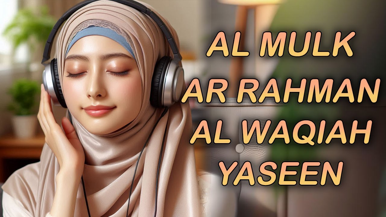 Quran Recitation for Wealth, Mercy, and Forgiveness | Al-Waqi'ah, Ar-Rahman, Yaseen, Al-Mulk