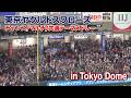 【歌詞付き】東京ヤクルトスワローズ チャンテ・マルチ・共通テーマ メドレー in 東京ドーム