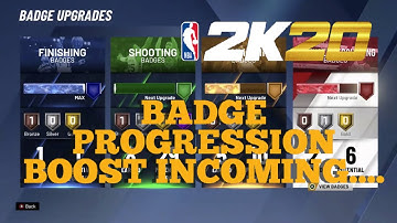 NBA 2K20- BADGE PROGRESSION BUFF INCOMING, TECHNICAL FOUL PATCH, FLUCTUATION SYSTEM UPDATE, & MORE..