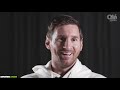 The interview complete with Lionel Messi