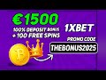 1xBet Promo Code "THEBONUS2025" — 100% Bonus + 100 Free Spins