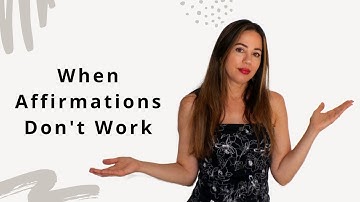 자기애적 확언이 효과가 없을 때 - 이렇게 하세요!!