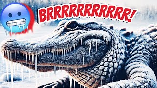 What do Alligators do when it’s cold in Florida?