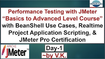 JMeter - Basics2Advanced with BeanShell/JSR223 & Realtime Project - Day-1 - Ping @ 7291923030 to Buy