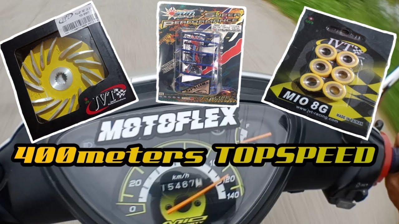 INSTALLATION JVT PULLEY SET, JVT FLYBALL AND SUN RACING CENTER SPRING || MIO SPORTY