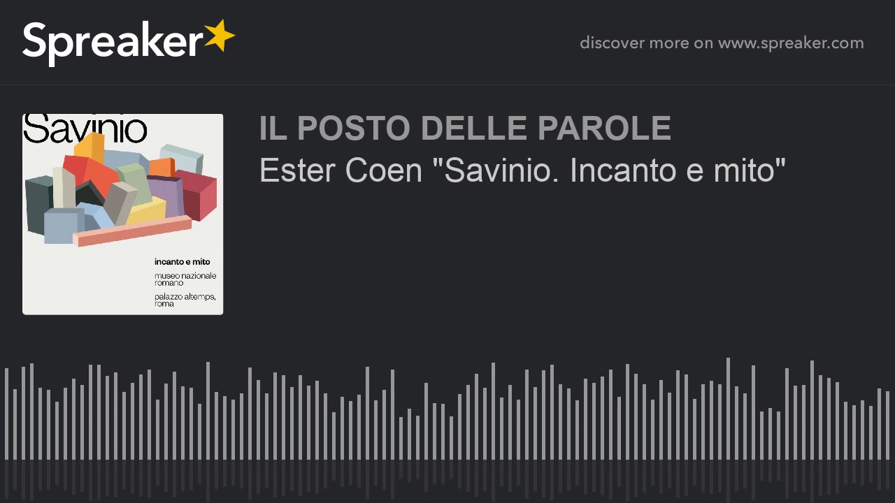 Ester Coen "Savinio. Incanto e mito"