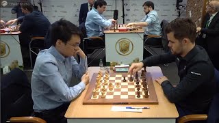 Carlsen Vs Yu Yangyi | Nakamura Vs Mamedov | World Blitz Chess Championship 2019 Round 21 by Chess Studio 97,692 views 3 years ago 13 minutes, 12 seconds