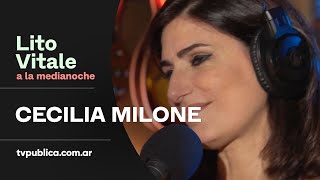 Video thumbnail of "Cecilia Milone: De Quererte Así - Lito Vitale a la Medianoche"