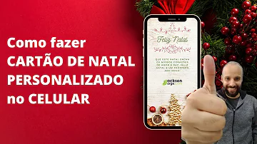 Como fazer um cartão de Natal Digital?