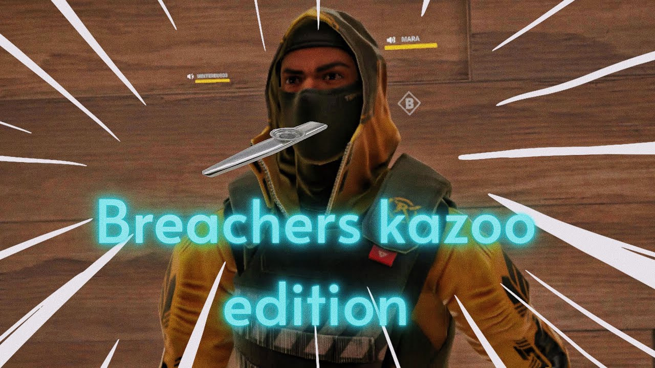 This guy used a kazoo for THE WHOLE GAME ##gaming #vr #breachers