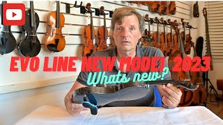Carbon Fiber Violin EvoLine new model 2023 - what's new?