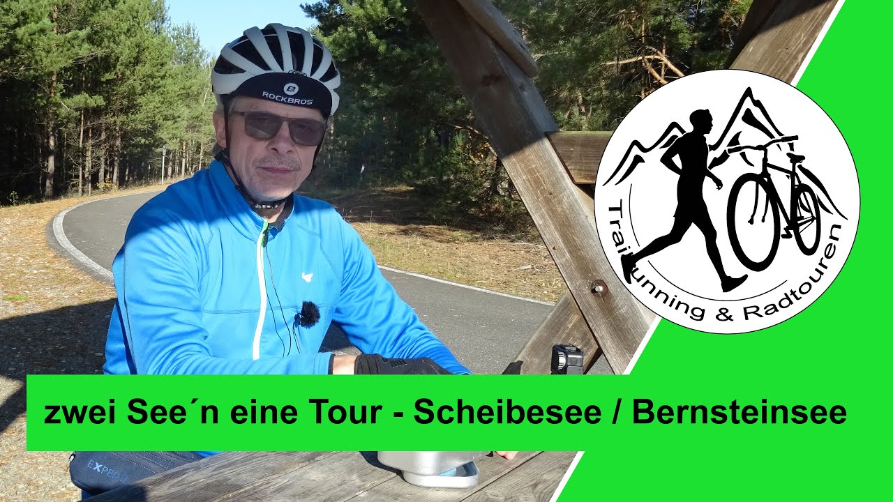 Abenteuerliche Radtour: Scheibesee und Bernsteinsee mit dem Fahrrad umrunden!