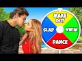 Spin the crazy dare wheel challenge