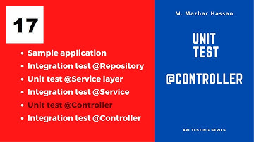 Spring Boot: Write Unit Test for Controller Layer | Delivering Quality 17 | API Testing