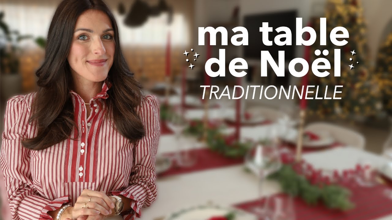 Ma décoration de table de noël - 2025