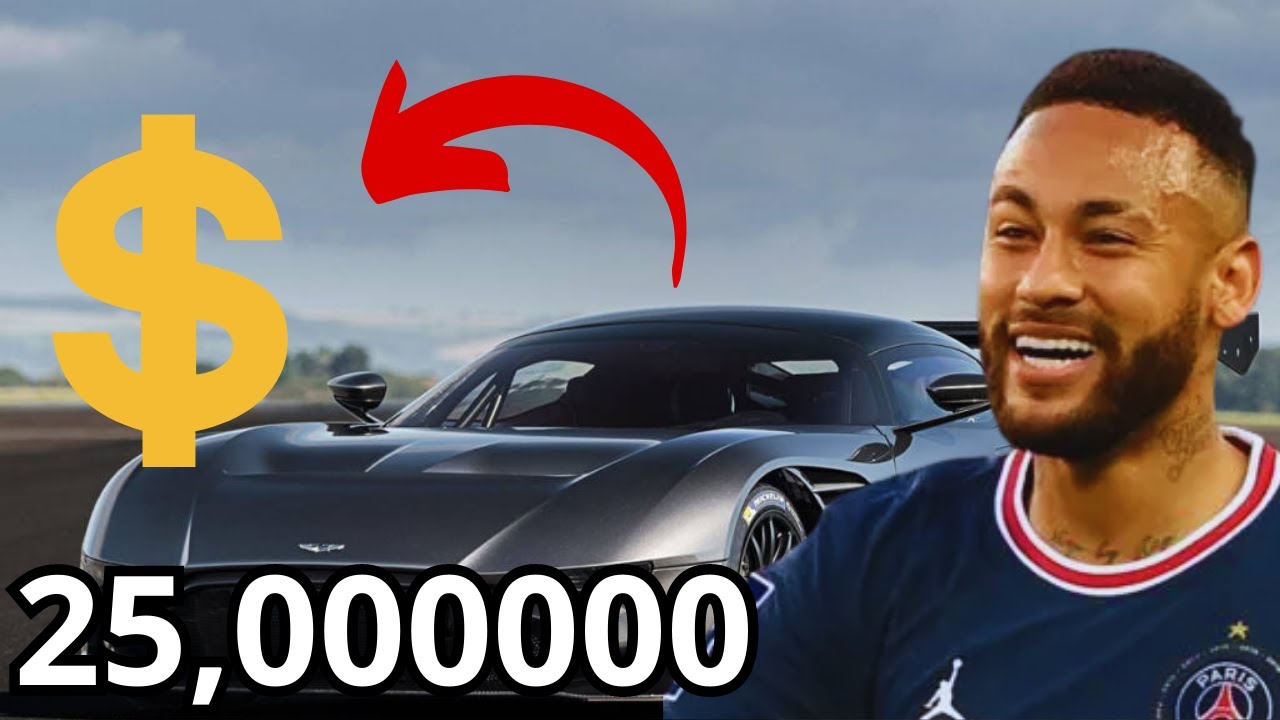 Supercarros de luxo exigidos por Neymar; confira os modelos