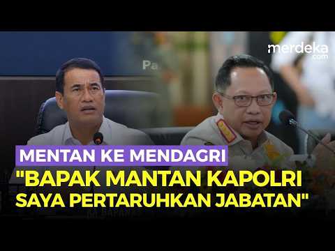 Geram Mentan ke Mafia Pangan, 'Colek' Mendagri: Bapak Mantan Kapolri, Saya Pertaruhkan Jabatan