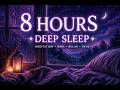 8 Hours Deep Sleep/Guided Meditation + Rain Sounds for Anxiety Relief