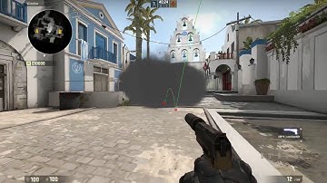 CS:GO - Santorini - Smoke - Mid from CT Spawn