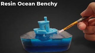 How I Created a Resin Ocean Diorama Using a 3D Printed Benchy