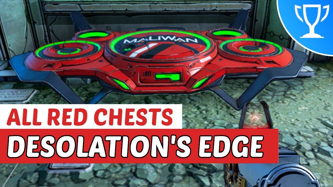 Borderlands - All Red Locations | Desolation Edge YouTube