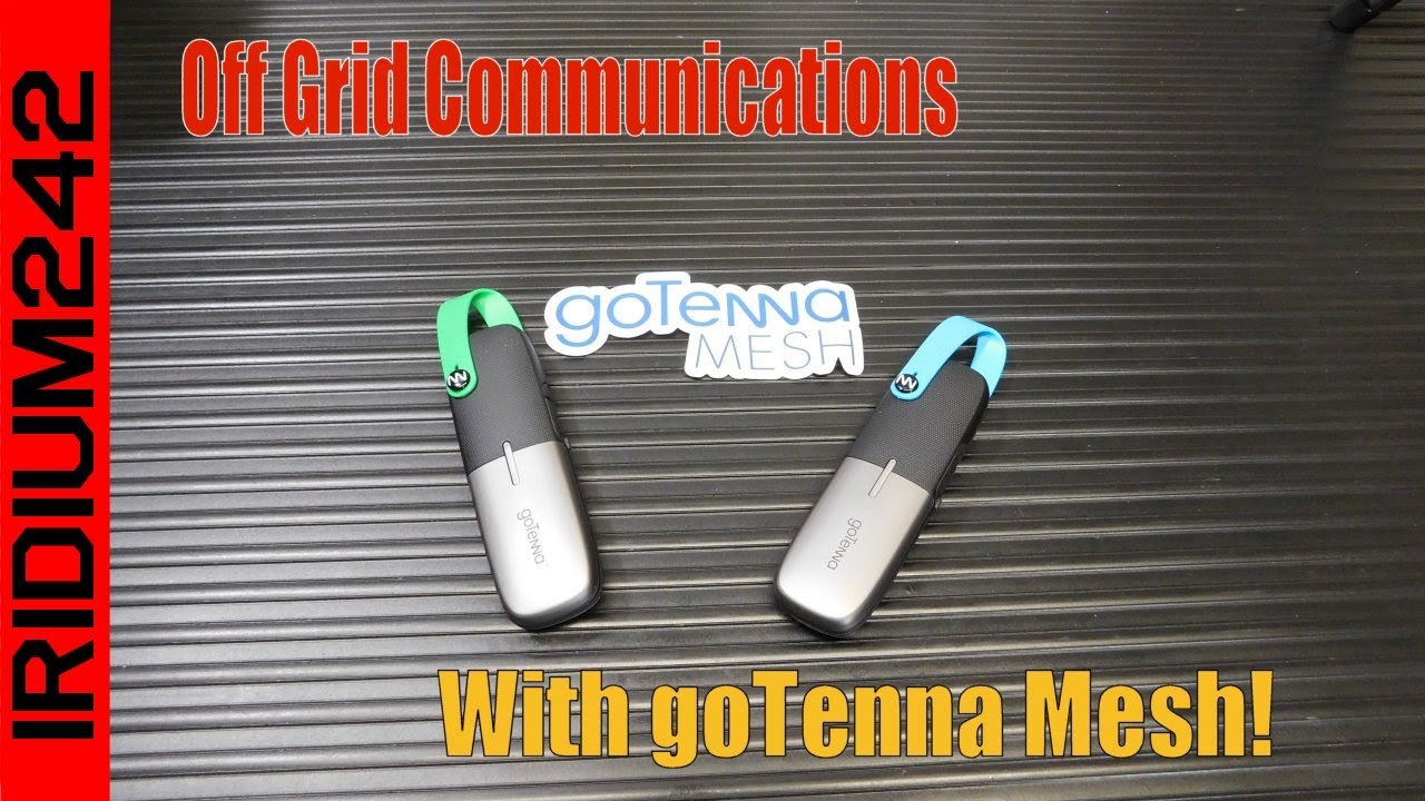 The GoTenna Mesh :  Keeps You Connected In Emergency Or Off Grid