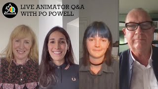 live animator qa with po powell for pink floyds the dark