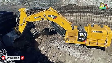CAT 6015B Excavator Loading Mercedes & MAN Trucks 💪 | Massive Mining Operation – Sotiriadis Works