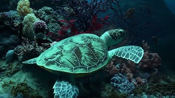 #Sora Generated AI Video - Sea Turtle