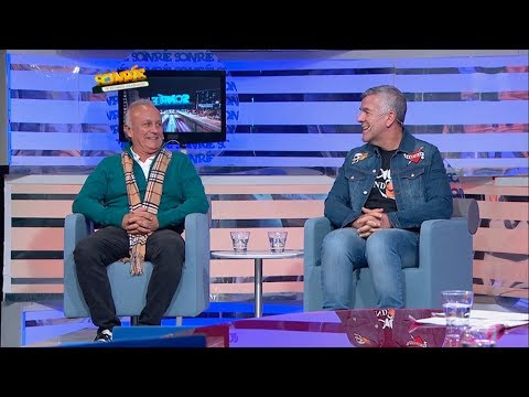 Sonrieron con nosotros "Dady" Brieva y Miguel del Sel