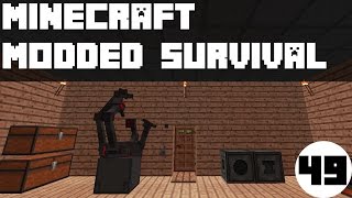 Minecraft Modded Survival | The NASA workbench! | #49