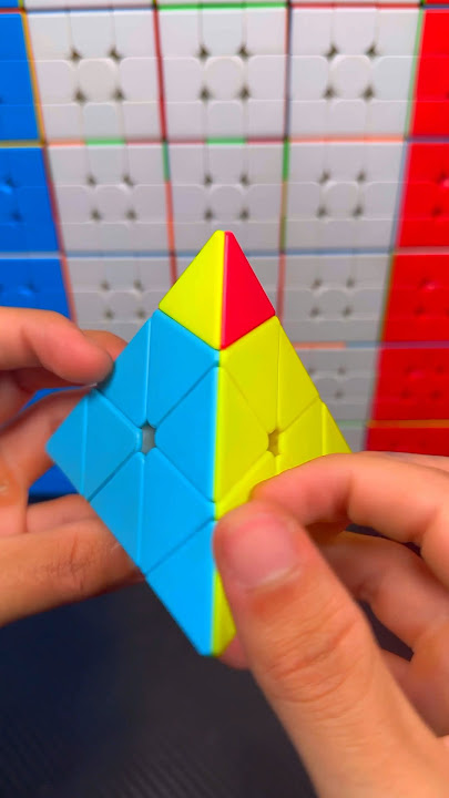 Cómo resolver la esquina girada en el PYRAMINX😅