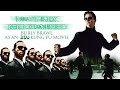The matrix reloaded  burly brawl as an 80s kung fu movie