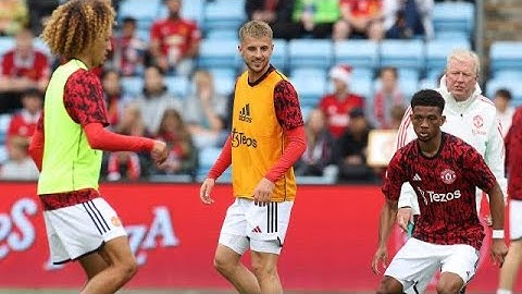 MANCHESTER UNITED VS LEEDS UNITED PRE SEASON FRIENDLY