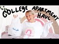 college apartment haul 2021: HomeGoods, Target, Etc.