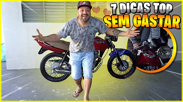 Como deixar a moto mais bonita?