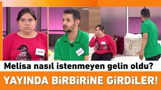 Melisa nasıl istenmeyen gelin oldu? Canlı yayında tansiyon yükseldi