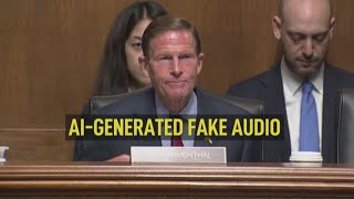 AI voice cloning software used in Congress hearing about AI screenshot 1