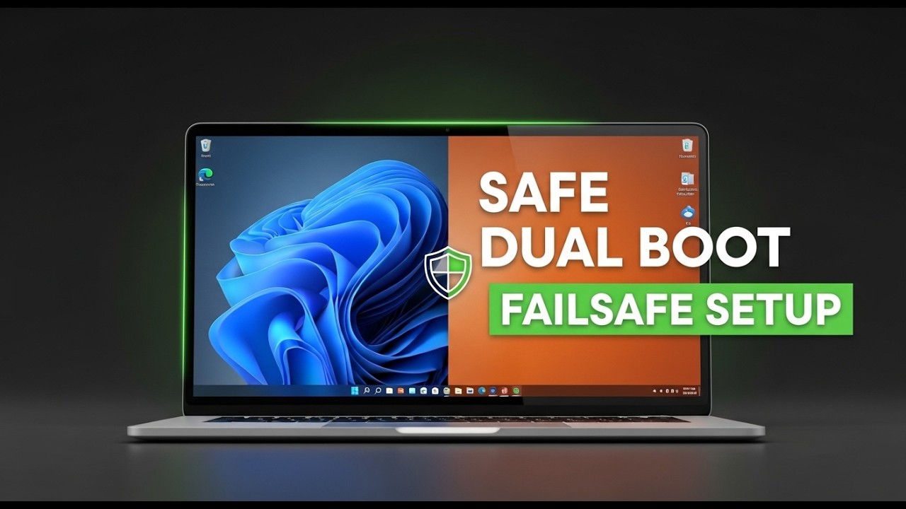 The Safest Dual Boot Setup for Windows and Linux - YouTube