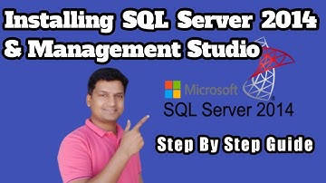 Installing SQL Server 2014 & Management Studio on Windows 10/11 laptop