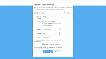 How To Get Twitter Widget ID
