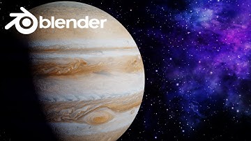 How to make Realistic Jupiter in Blender 2.92 | Tutorial