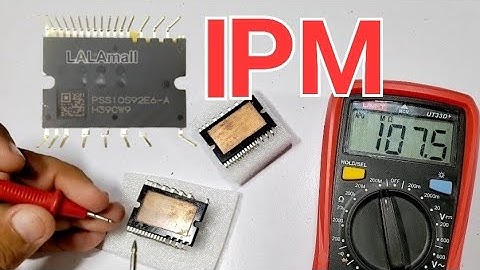 IPM Power Module Lo Side Testing.#186