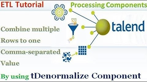 Talend ETL - Combine multiple rows to one comma-separated value