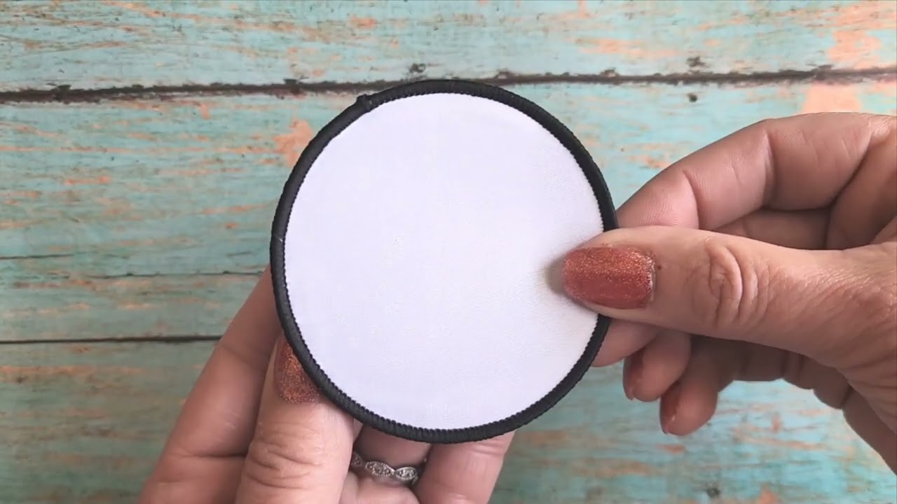 Sublimation Blank Velcro Hat Patches