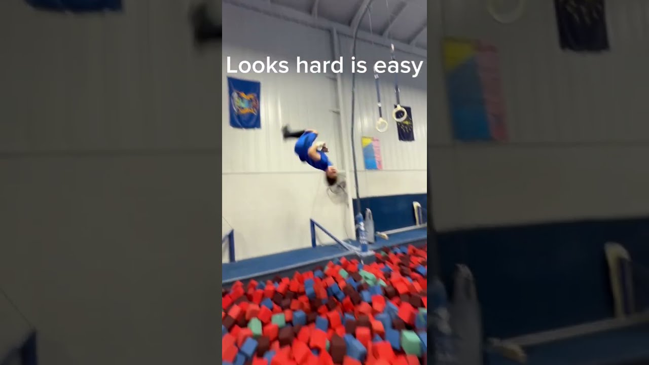 Looks Easy But It S Not Gymnast 2timothy Flip Jesusisking