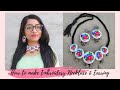 diy embroidery jewellry | embroidery jewelry new design | embroidery jewellry | easy embroidery